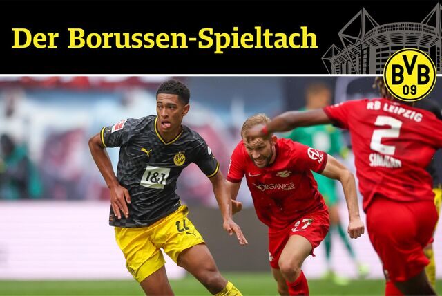 Jude Bellingham im Zweikampf mit Konrad Laimer.
