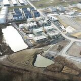 Das Beerenbruchviertel in Ickern im Februar 2023: Hier entstehen fast 200 Reihen- und Doppelhäuser.