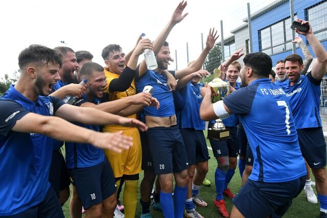 Ende Juli 2022 wurde der FC Frohlinde Castrop-Rauxeler Feld-Stadtmeister.