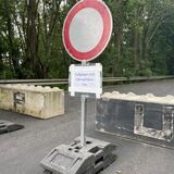 Hellweg ist abgesperrt.