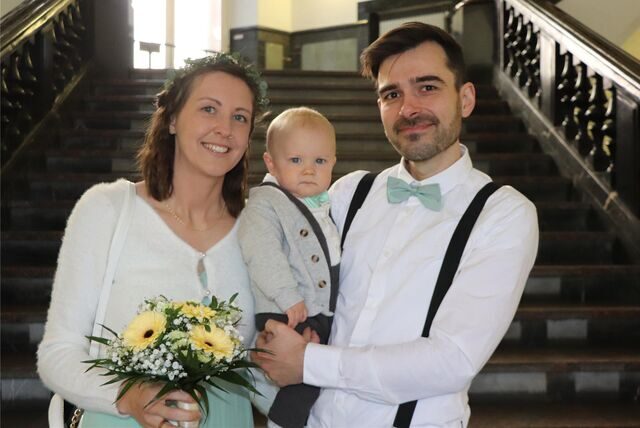 Nach einem ziemlich missglücktem Heiratsantrag haben Katja und Thomas Wehrmann am 1.3.2023 geheiratet.