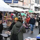 Das Frühlingsfest an der Langen Straße war gut besucht.