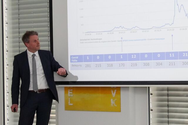 Gerhard Glock, Verwaltungsdirektor des EvK in Castrop-Rauxel.