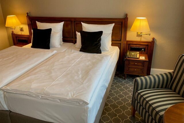 Ansicht eines Zimmers im Parkhotel Engelsburg in Recklinghausen