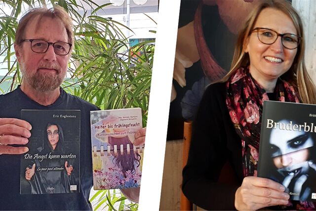 Eric Eaglestone und Britt Glaser haben schon viele Romane veröffentlicht, jetzt sind die Autoren auch mit Kurzgeschichten in einer neuen Anthologie vertreten.