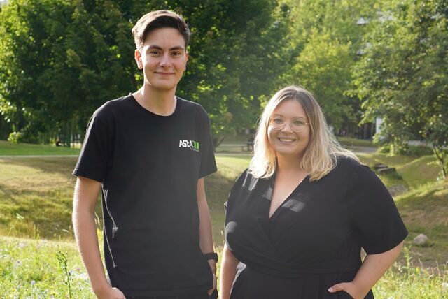 David Wiegmann und Leonie Lippert sind Vorsitz der AStA der TU-Dortmund.