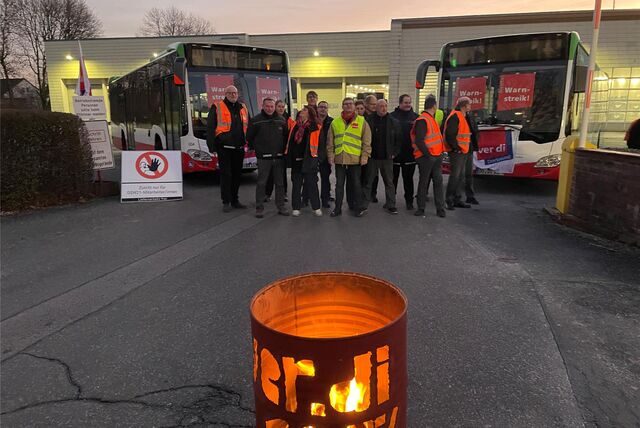 Die DSW21 hat am Standort Castrop-Rauxel rund 140 Beschäftigte, davon 135 Busfahrer. Freitag streiken die Busfahrer. (Archivbild)