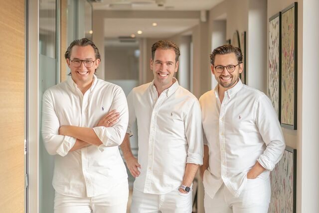 Luca Schlotmann, Dr. David Bonsmann und Lennart Schlotmann