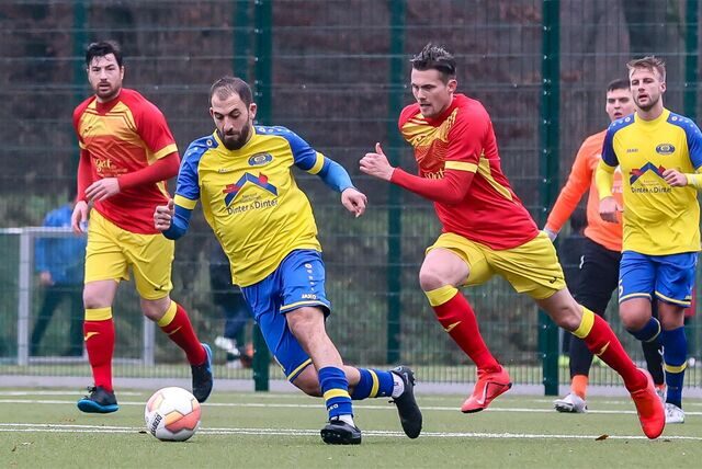 Das Hinspiel zwischen Mengede und Schwerin endete mit einem 4:4.