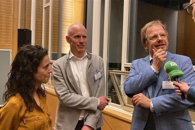 Katharina Kühn, Peter Wozny und Hajo Seppelt (v. l.) erzählen uns, wie ihre Doku „Wie Gott uns schuf“ entstand.
