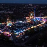 Luftbild Palmkirmes Recklinghausen