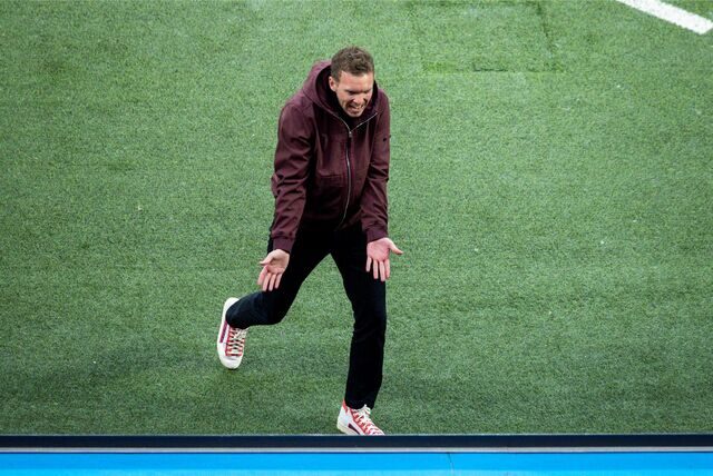 Julian Nagelsmann ärgert sich.