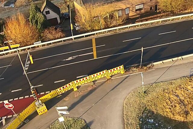 Die Ampel an der Wartburgstraße / Ecke Freiheitstraße: Warum steht sie da noch?