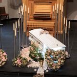 In diesem Sarg liegt Luise F. Sie wurde von zwei Gleichaltrigen getötet (Archivbild).