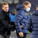 Folgen aufeinander beim FC Bayern: Trainer Julian Nagelsmann (l) und Thomas Tuchel.