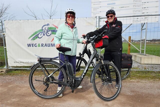 Ingrid Fischer und Günter Makowski sind gespannt aufs Emscherland.