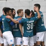 In der 24. Minute konnten die Westfalenliga-Fußballer des SV Wacker Obercastrop den 1:0-Siegtreffer von Elvis Shala gegen YEG Hassel bejubeln.