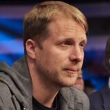 Oliver Pocher neben Christoph Daum in der Westfalenhalle Dortmund