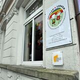 Die Kita Regenbogen neben dem Rochus in der Altstadt