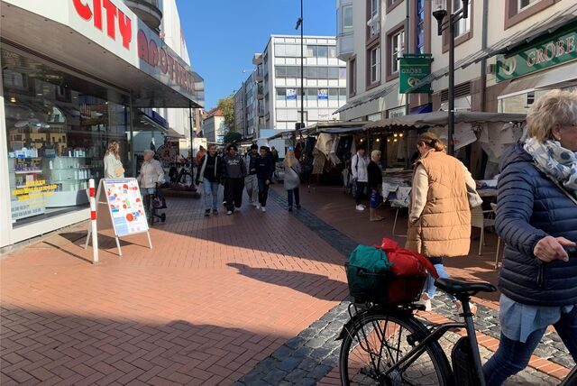 Der Markt in der Altstadt