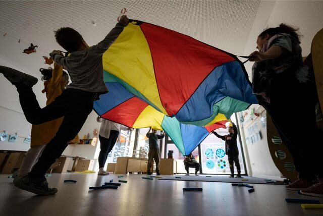 Spielende Kinder