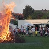 Osterfeuer beim SuS Merklinde.