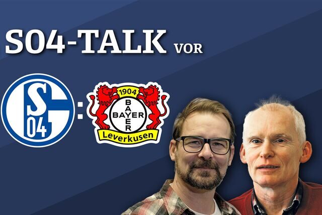 Schalke-Experte Frank Leszinski und Schalke-Reporter René Preuß im Vodcast.