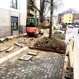 Bauerarbeiten an der Hertener Straße