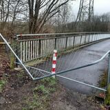 Mehrere Zäune an der Baustelle zwischen Castrop-Rauxel und Mengede wurden beschädigt und müssen ersetzt werden.