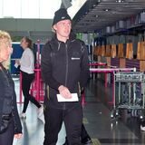 Julian Brandt am Dortmund Airport.