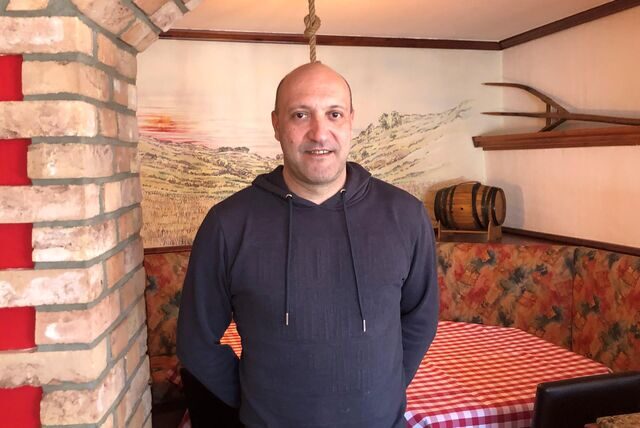 Nunzio Marcucci in seiner Trattoria Puglia