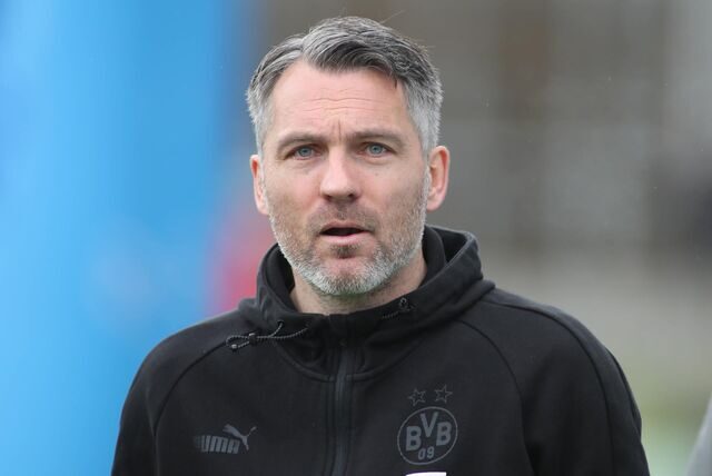 BVB-U23-Trainer Jan Zimmermann blickt nach vorne.