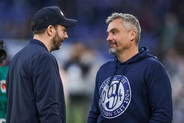 Cheftrainer Sandro Schwarz und Cheftrainer Thomas Reis