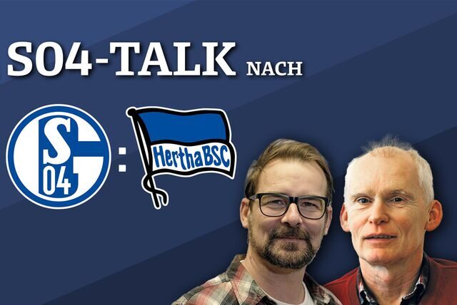 Schalke-Experte Frank Leszinski und Schalke-Reporter René Preuß im Vodcast.