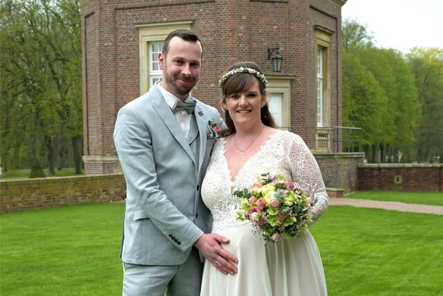 David und Christin Kohalj aus Waltrop haben geheiratet und erwarten bald Nachwuchs.