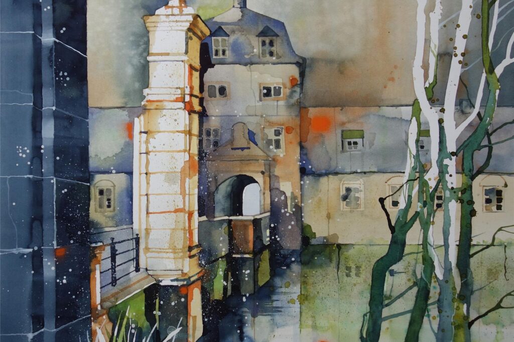 Aquarell Schloss Lembeck Aquarell Schloss Lembeck