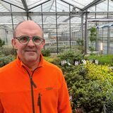 Gärtnermeister Ulf Drippe führt seine Gärtnerei an der Herner Straße in dritter Generation.