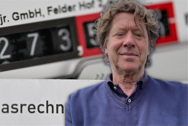 Der Dortmunder Frank Vogel hat eine hohe Gasrechnung von Eprimo erhalten. Er glaubt: Schuld daran ist die Gaspreisbremse.