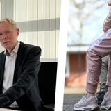 Schulleiter Ulrich Wessel (Links), ein Mädchen trägt eine Jogginghose (rechts)