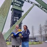 Rudolf Quellenberg und Activitybeauftragter Jörn Leder vom Lions-Club freuen sich auf den Charity-Lauf im August 2023. Sie haben sich etwas neues überlegt.