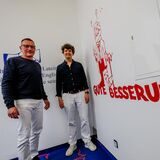 Michael Rausch und Christoph Johann im Zentrum für Familienmedizin in Recklinghausen.