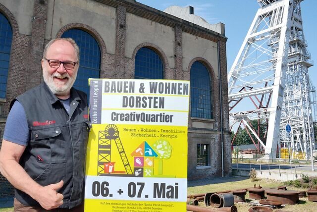 Rainer Zinke lädt zur Messe „Bauen & Wohnen“ ins Creativ-Quartier in Dorsten ein.