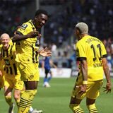 BVB-U23-Profis jubeln.