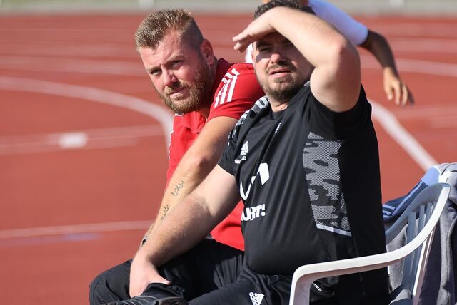 Sind als Trainer der SG Castrop zuirückgetreten: Tini Westphal (l) und Damian Liedtke.