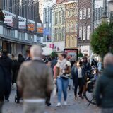 Die Fußgängerzone in Venlo, in den Niederlanden