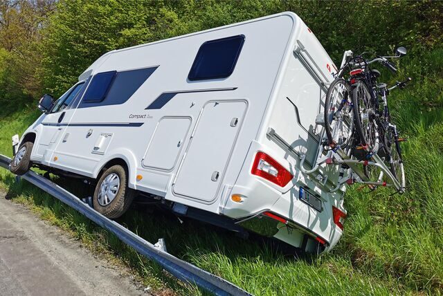 Wohnmobil-Unfall auf der A 31