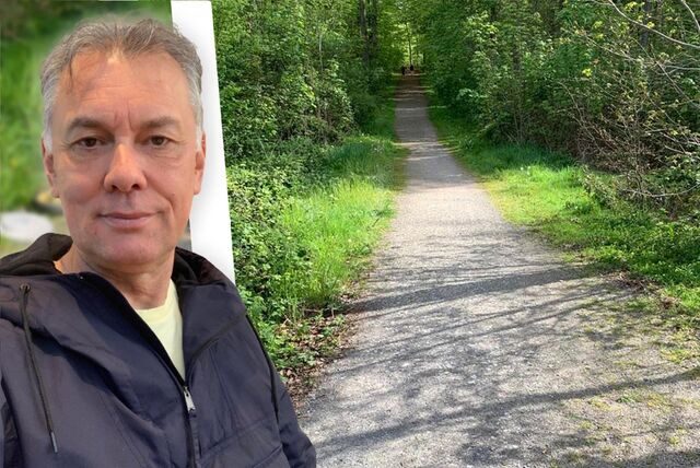 Selim Ibraimi (57) ist zufrieden: Der Waldweg in Bladenhorst sieht 24 Stunden nach dem Entdecken der Müllkippe wieder sauber aus. Der EUV reagierte schnell auf seinen Hinweis.