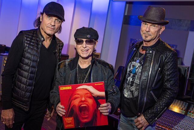 Die Scorpions mit einem neuen ALlbum