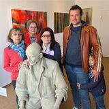 Der CastroperCunstverein will mit einem Kunstboulevard die Aufmerksamkeit auf zwei Straßen in der Altstadt lenken: v.l. Ingrid Galka, Gabriele Elverich, Mary Erzmanneit und Jörn Leder.