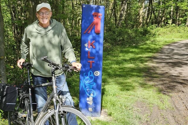 Der Einstieg in die König-Ludwig-Trasse in Pöppinghausen